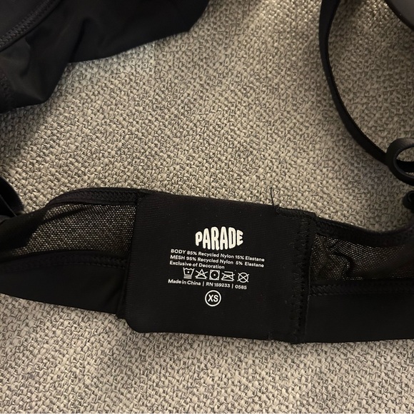 PARADE Bralette with flower print - Picture 3 of 3